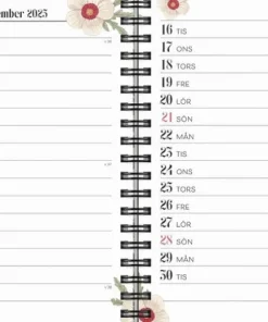 Kalender 2025 Life Planner Floral