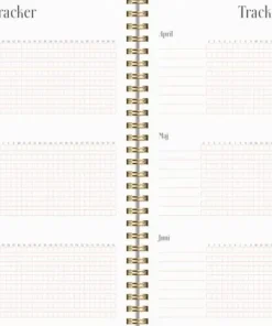 Kalender 2025 Life Planner Pink horisontell