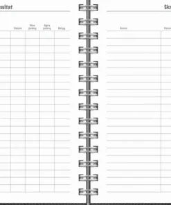 Kalender 2025-2026 Lilla Studieåret Twist svart