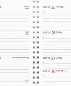 Kalender 2025-2026 Lilla Studieåret Fashion Line