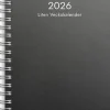 Kalender 2026 Liten Veckokalender refill