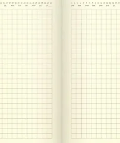 Kalender 2025 Liten Veckokalender Forma Deluxe svart