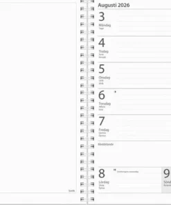 Kalender 2025-2026 Loggkalendern A5