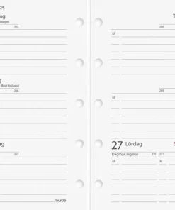 Kalender 2025 Mini kalendersats