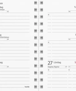 Kalender 2025 Mini refill