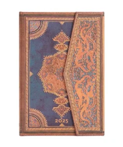 Kalender 2025 Paperblanks Mini horisontal - Safavid Indigo