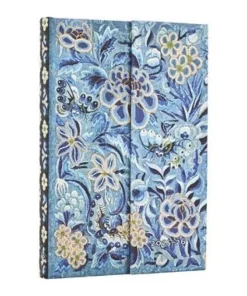Kalender 2025-2026 Paperblanks 18-månader Mini horisontal - Blue Willow