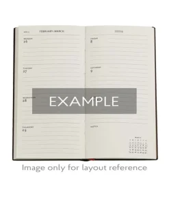 Kalender 2025 Paperblanks Slim horisontal - Van Gogh´s