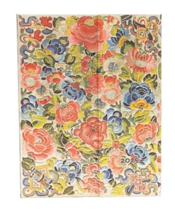 Kalender 2025 Paperblanks Ultra horisontal - Pear Garden