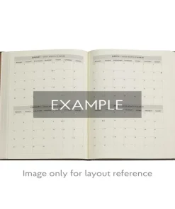 Kalender 2025 Paperblanks Ultra vertikal - Azure