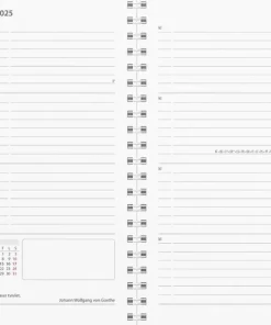 Kalender 2025 Planner kalendersats Master