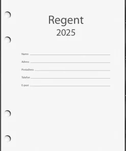 Kalender 2025 Regent grundsats