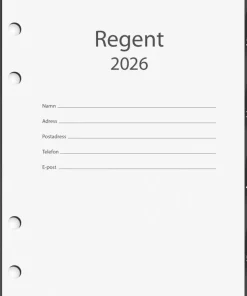 Kalender 2026 Regent grundsats