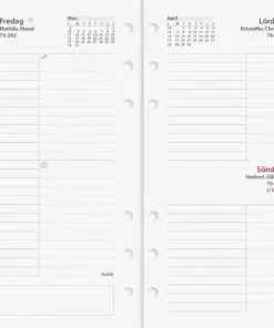 Kalender 2025 Regent kalendersats Agenda