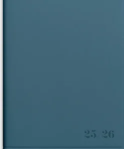 Kalender 2025-2026 Senator A5 soft inbunden petrol