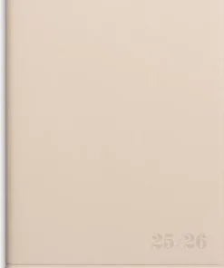Kalender 2025-2026 Senator A5 soft inbunden beige