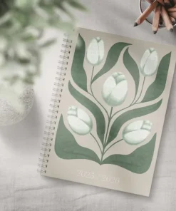 Kalender 2025-2026 Senator A5 Story Blomma