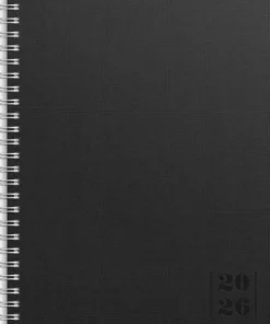 Kalender 2026 Senator A5 Textile svart