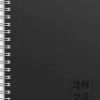Kalender 2025 Senator A6 Textile svart