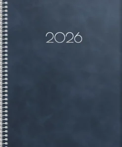 Kalender 2026 Senator A5 Twist blå