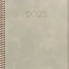 Kalender 2025 Stor Veckokalender Twist beige