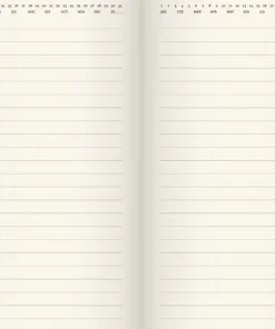 Kalender 2026 Stor Veckokalender Forma Deluxe svart