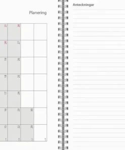 Kalender 2025-2026 Study A5 Stone