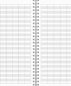 Kalender 2025-2026 Study A5 Textile grön