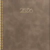 Kalender 2025-2026 Study A5 Twist mocca