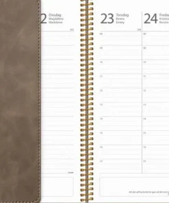 Kalender 2025-2026 Study A5 Twist mocca