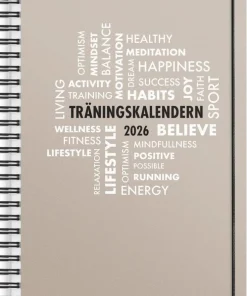 Kalender 2026 Träningskalendern A5 2i1