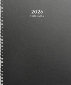 Kalender 2026 Veckojournal refill