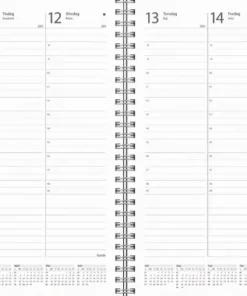 Kalender 2026 Weekly A5 refill