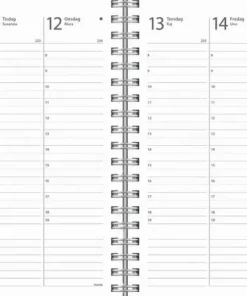 Kalender 2026 Weekly A6 Story blomma