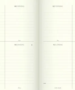 Kalender 2026 Weekly Deluxe
