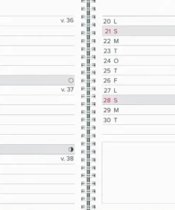 Kalender 2025 XL-kalendern