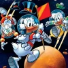 Kalle Ankas Pocket 562. Kapplöpning mot mars