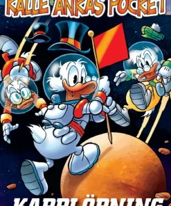 Kalle Ankas Pocket 562. Kapplöpning mot mars