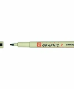 Kalligrafipenna 2mm Pigma Graphic svart