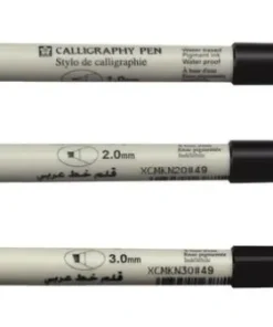 Kalligrafipenna 1/2/3mm Sakura svart