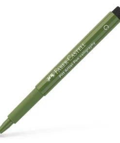 Kalligrafipenna PITT Artist Pen militärgrön