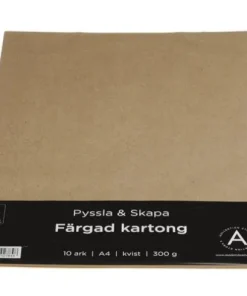 Kartong A4 300g 10 ark kvist
