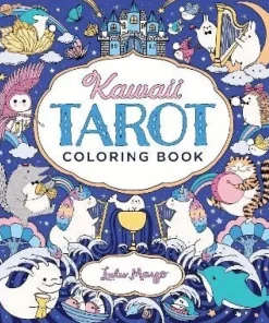Kawaii Tarot Coloring Book