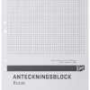 Klammerblock A4 rutad