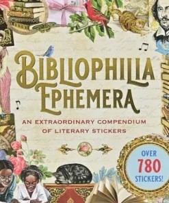 Klistermärkesbok - Bibliophelia Ephemera