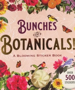 Klistermärkesbok - Botanicals
