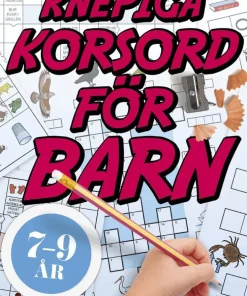 Knepiga korsord för barn 7-9 år