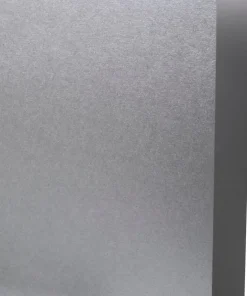 Kort A7 dubbla stående 5-pack silver