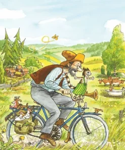 Kort Pettson cyklar
