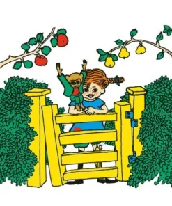 Kort Pippi Långstrump grind